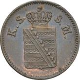 Obverse 1 Pfennig 1852 F