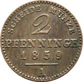 Reverse 2 Pfennig 1859 A