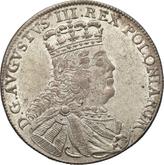 Obverse 18 Groszy (Tympf) 1753 Crown