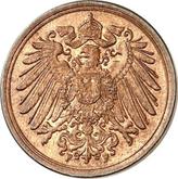 Reverse 1 Pfennig 1896 F