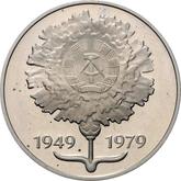 Obverse 20 Mark 1979 Pattern 30 years of GDR