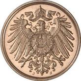 Reverse 1 Pfennig 1909 J