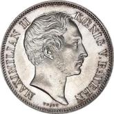 Obverse 1/2 Gulden 1849