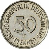 Obverse 50 Pfennig 1987 F
