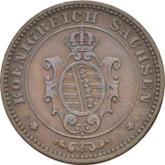 Obverse 1 Pfennig 1866 B
