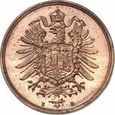 Reverse 2 Pfennig 1875 B