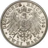 Reverse 2 Mark 1905 A Prussia