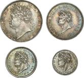 Obverse Coin set 1822 Maundy