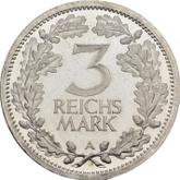 Reverse 3 Reichsmark 1932 A