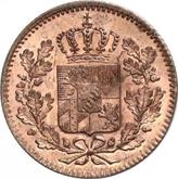 Obverse 1 Pfennig 1849