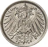Reverse 5 Pfennig 1894 E