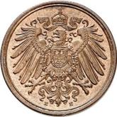 Reverse 1 Pfennig 1901 E