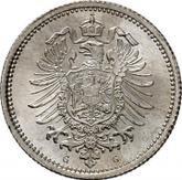 Reverse 20 Pfennig 1874 G