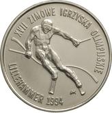 Reverse 20000 Zlotych 1993 MW ANR XXVIII Winter Olympic Games - Lillehammer 1994