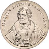 Obverse 20 Mark 1983 Martin Luther