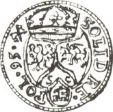 Reverse Schilling (Szelag) 1595 IF SC Bydgoszcz Mint