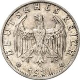 Obverse 3 Reichsmark 1931 J