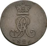 Obverse 2 Pfennig 1826 B