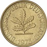 Reverse 5 Pfennig 1973 D