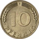 Obverse 10 Pfennig 1967 F