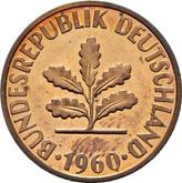 Reverse 2 Pfennig 1960 D