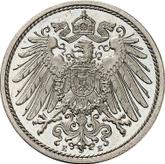 Reverse 10 Pfennig 1910 E