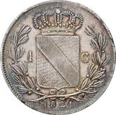 Reverse Gulden 1821