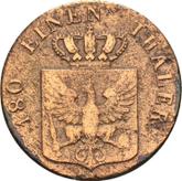 Obverse 2 Pfennig 1834 D