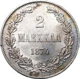Reverse 2 Mark 1874 S