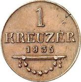 Reverse Kreuzer 1835