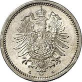 Reverse 50 Pfennig 1875 G