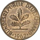 Reverse 2 Pfennig 1962 J