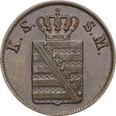 Obverse 2 Pfennig 1853 F