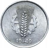 Reverse 1 Pfennig 1949 A