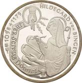Obverse 10 Mark 1998 D Hildegard of Bingen