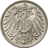 Reverse 10 Pfennig 1914 F