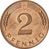 Obverse 2 Pfennig 1998 G