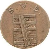 Obverse 1 Pfennig 1826