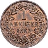 Reverse Kreuzer 1863