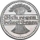 Reverse 50 Pfennig 1921 E