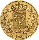 Reverse 20 Francs 1829 A