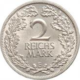 Reverse 2 Reichsmark 1931 E