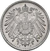 Reverse 5 Pfennig 1916 J