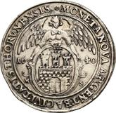 Reverse Thaler 1640 MS Torun