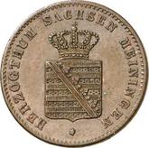 Obverse 1 Pfennig 1863