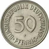 Obverse 50 Pfennig 1970 F