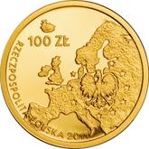 Obverse 100 Zlotych 2011 MW Poland’s Presidency of the Council of the EU