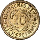 Obverse 10 Reichspfennig 1933 A