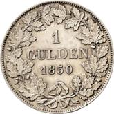 Reverse Gulden 1850