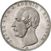 Obverse 2 Thaler 1854 B Visit to the Mint